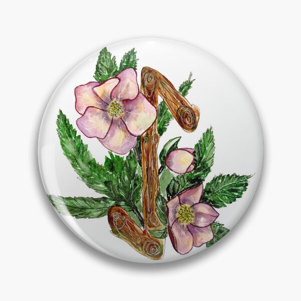 Item preview, Eihwaz rune designed and sold by Halyna Nechyporuk.