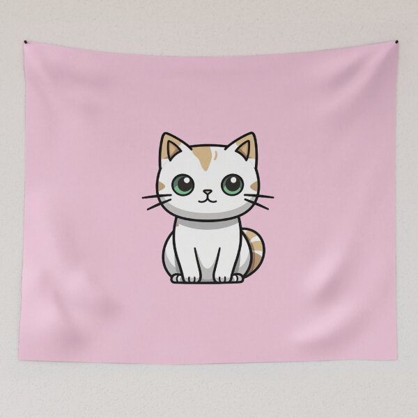 Item preview, Whiskered Charm: Adorable Calico Cat Artistry designed and sold by AlienSkinEyes.