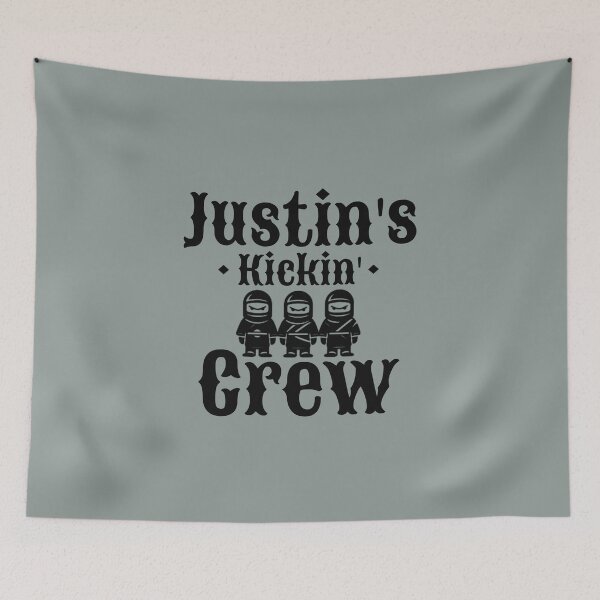 Item preview, Justin’s kickin’ crew. Ninjas  designed and sold by Tsifra.