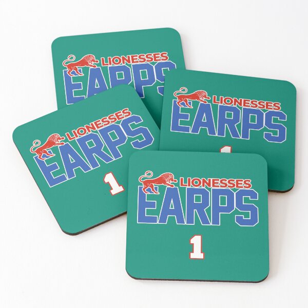 Item preview, Mary Earps England GK Lionesses jersey Goalkeeper, Woman Soccer World Cup 2023, England Womens Soccer/ Red and blue, green background designed and sold by SoloAutenica.