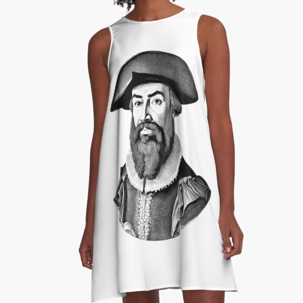 Portrait of Ferdinand Magellan (1480–1521) Sticker for Sale by NTGUILTY