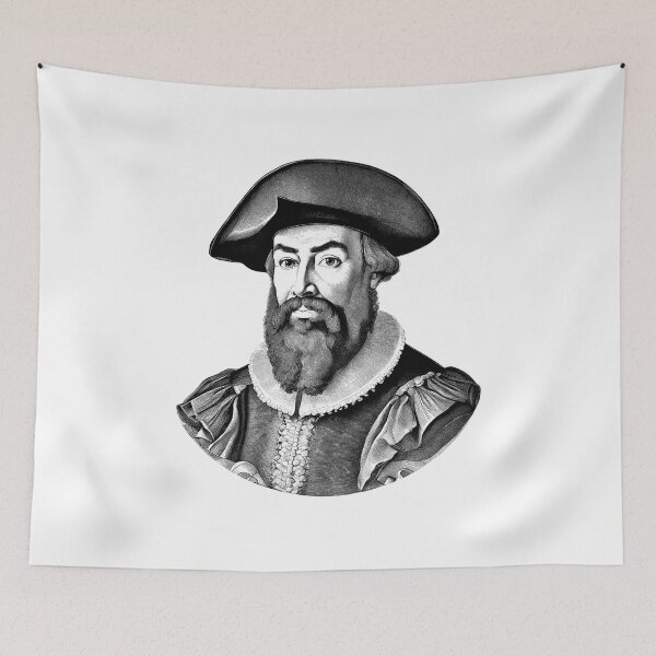 Item preview, Portrait of Ferdinand Magellan (1480–1521) designed and sold by NTGUILTY.