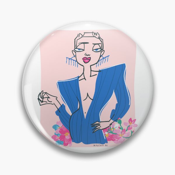 Item preview, Fabulous Diva in Blue designed and sold by MarinaBH.