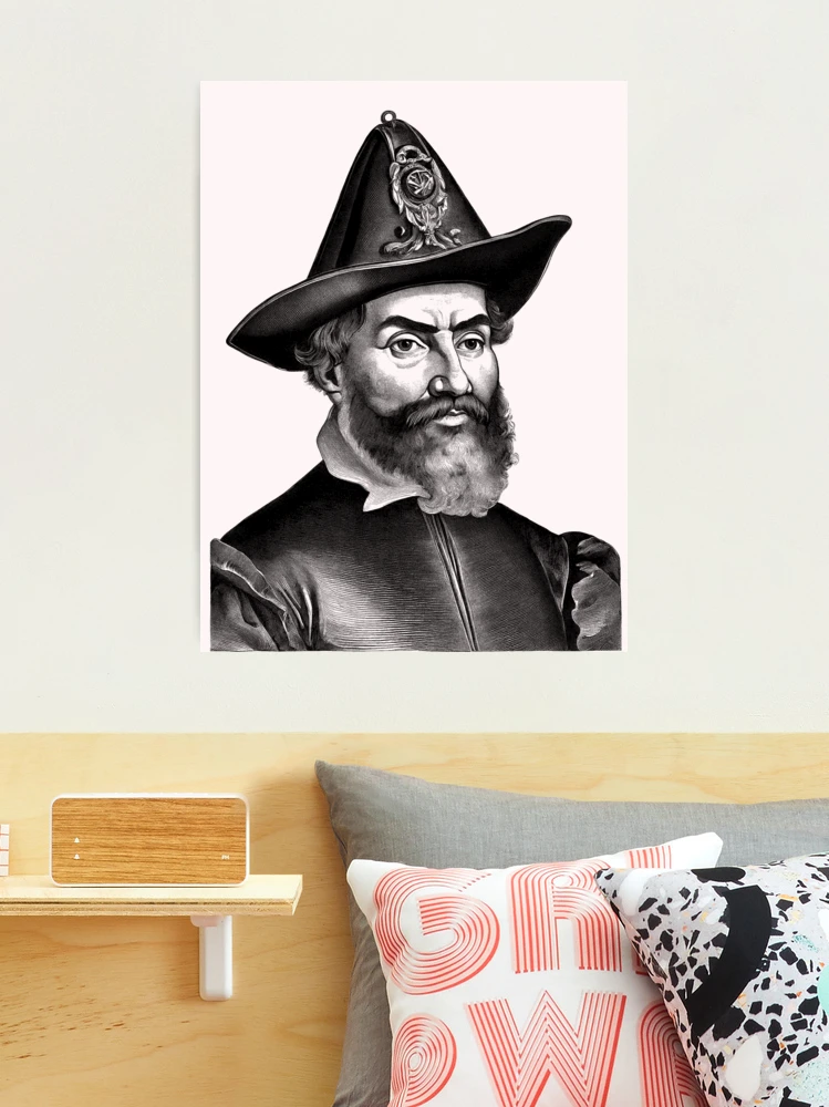 Ferdinand Magellan Portrait Photographic Print for Sale by NTGUILTY