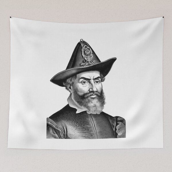 Item preview, Ferdinand Magellan Portrait designed and sold by NTGUILTY.