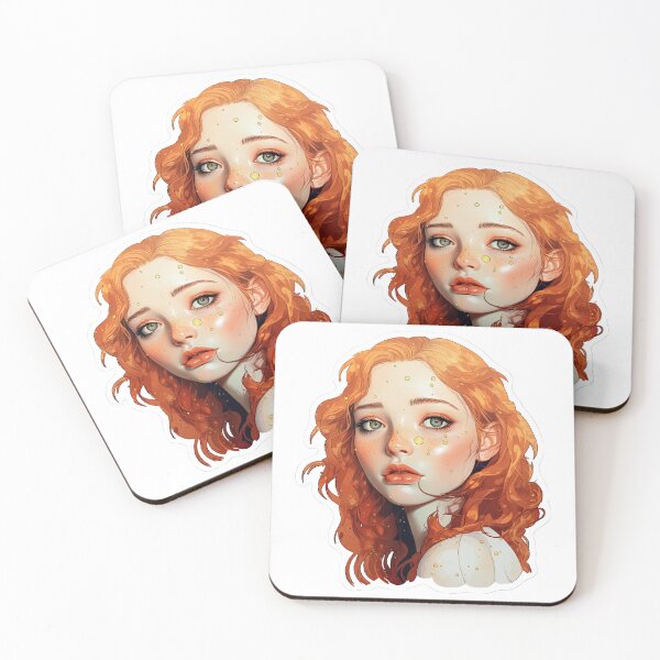Item preview, Girl with freckles designed and sold by abmkf.