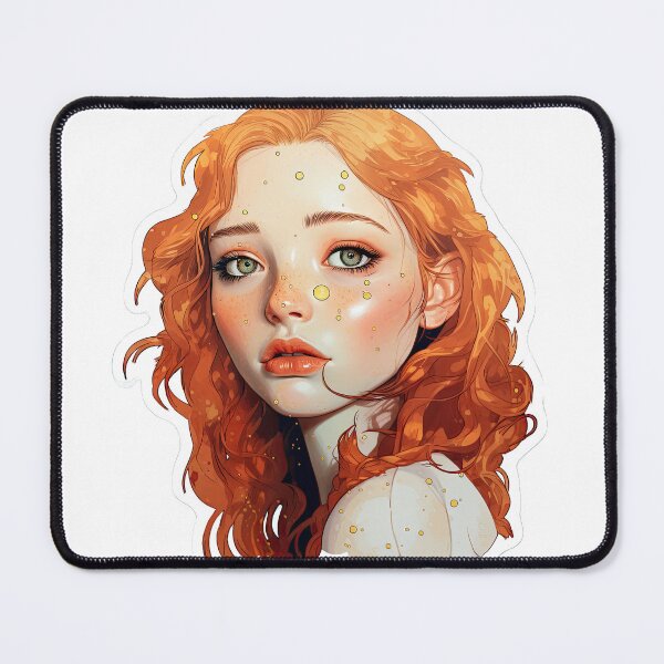 Item preview, Girl with freckles designed and sold by abmkf.