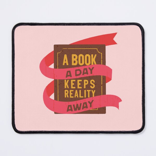 Item preview, A book a day keeps reality away designed and sold by BookishSpace1.