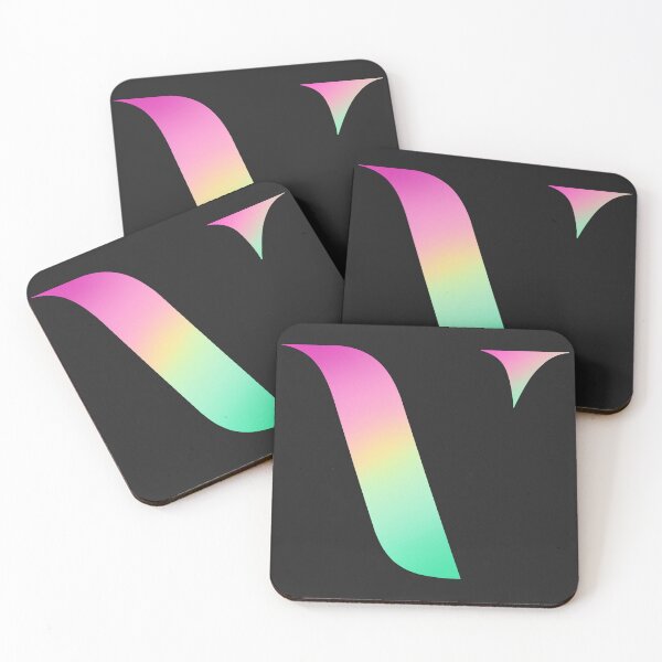 Item preview, V - VEGA - Gradient Pink/Yellow/Green designed and sold by Simone Morana Cyla.