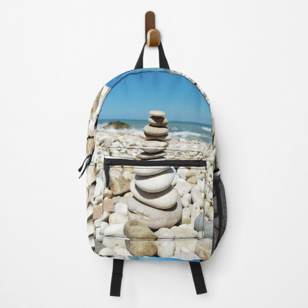 Item preview, Stone Balance on a Gargano Beach designed and sold by EpicVistas.