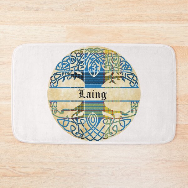 Item preview, Laing Tree of Life Clan Scottish Surname tartan designed and sold by BagTown Clans.