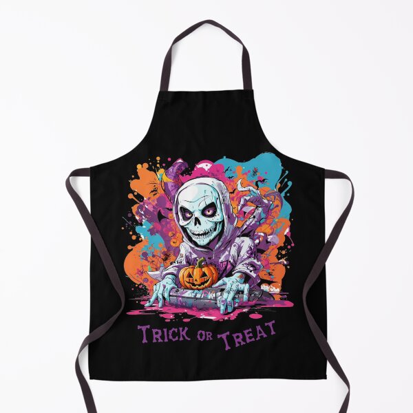 Aperçu de l'œuvre Trick Or Treat Halloween Spooky Spectre Design V2 créée et vendue par SparkleBrush.