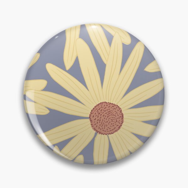 Item preview, Yellow Daisy on Blue designed and sold by Prickleandseed.