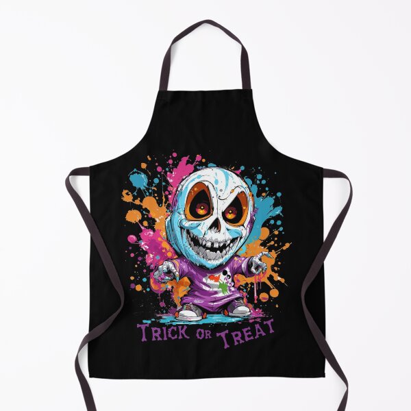 Aperçu de l'œuvre Trick Or Treat Halloween Spooky Spectre Design V3 créée et vendue par SparkleBrush.