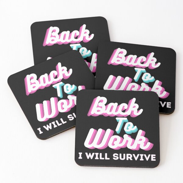 Item preview, Back To Work - I will survive designed and sold by Theia-Creations.
