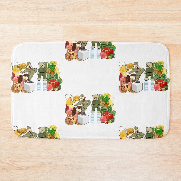 Item preview, unhealthy food vs healthy food | Food battle designed and sold by Growthmind7.