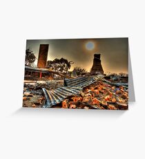 Black Saturday Greeting Card
