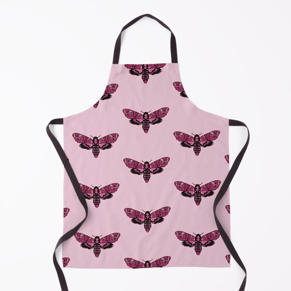 Item preview, Pretty in Pink deaths heads moth designed and sold by Phoebedeeart.