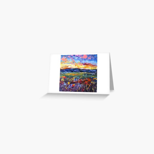Item preview, Mountain Wildflowers Sunset  designed and sold by HelenBlair.