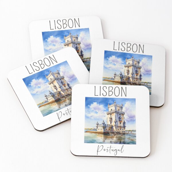 Item preview, A Watercolor Design of the Belem Tower in Lisbon - Portugal designed and sold by Sketch-Shack.
