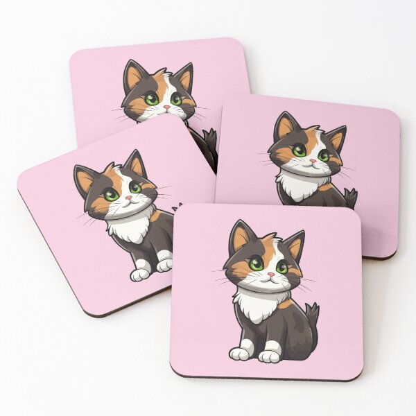 Item preview, Whiskered Charm: Adorable Calico Cat Artistry designed and sold by AlienSkinEyes.