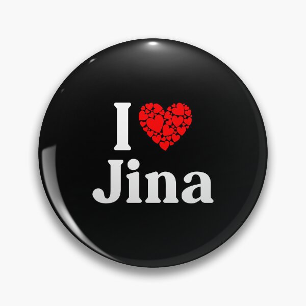 Item preview, Jina Heart - I Love Jina designed and sold by MiraclePitts.