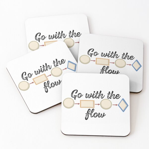 Item preview, Go with the flow designed and sold by Quick Brown Fox Canada.