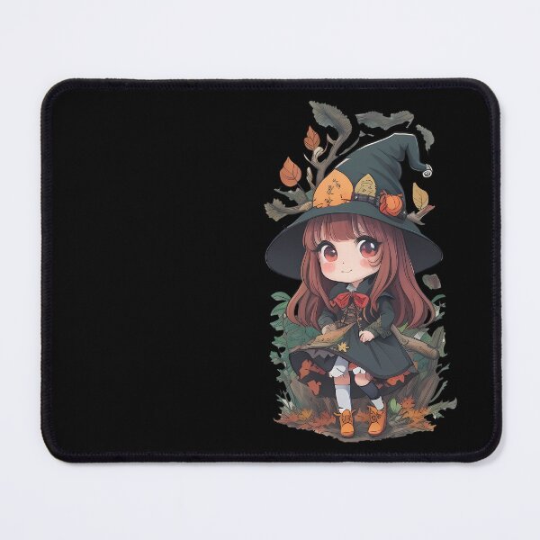 Item preview, Cute anime autumn witch designed and sold by twisted-dot.