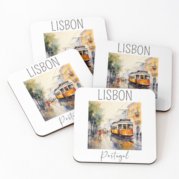 Item preview, A Watercolor Design of Lisbon - Portugal designed and sold by Sketch-Shack.