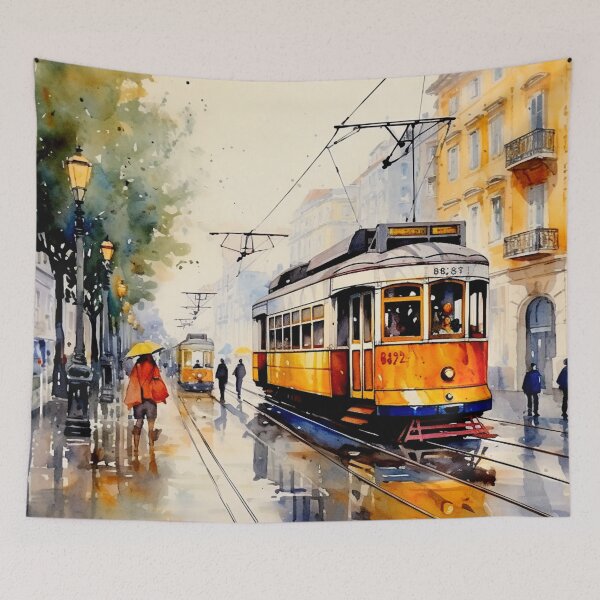 Item preview, A Watercolor Design of Lisbon - Portugal designed and sold by Sketch-Shack.