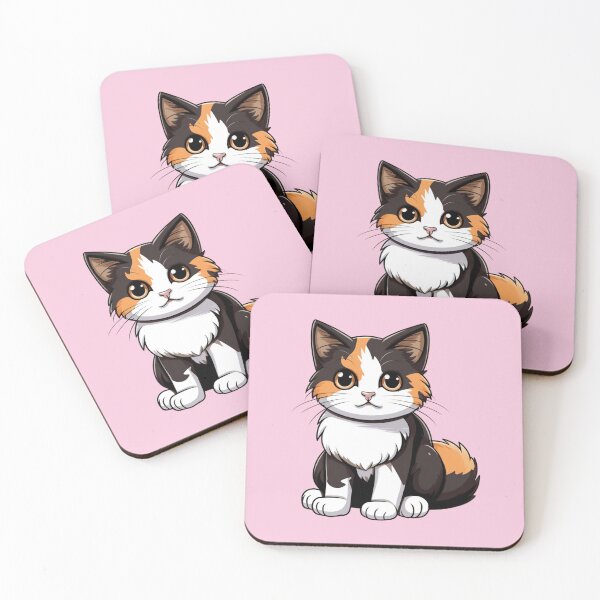 Item preview, Whiskered Charm: Adorable Calico Cat Artistry designed and sold by AlienSkinEyes.