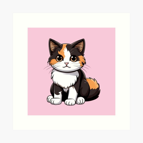 OTA, Atlas Calico Cat 🗺 What's your favourite animal? I realized I really  love drawing cats, which animal should I draw next? Thi