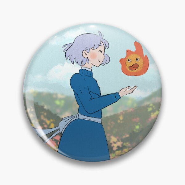 Item preview, Sophie & Calcifer designed and sold by Don Corgi Art.