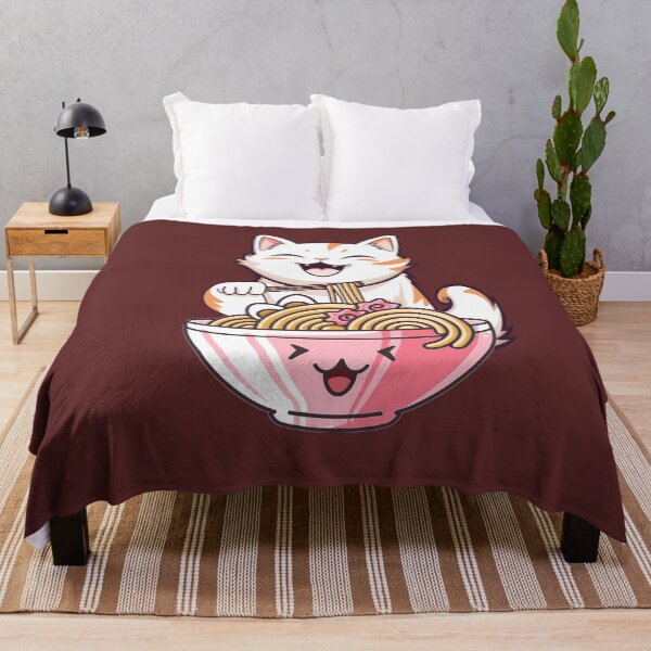 Item preview, CAT EATING RAMEN designed and sold by Danicus666.
