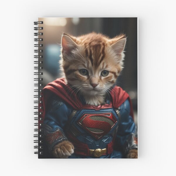 Item preview, SuperKitten: an adorable kitten dressed up as a superhero designed and sold by Gilby-Designs.