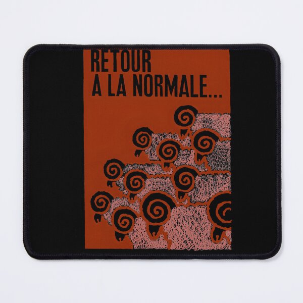 Item preview, Paris Revolt, May 68 &x27;RETOUR A LA NORMALE&x27; The Original in Deepest Red on Bone Grey Clas designed and sold by jfwmatzrpdn97.