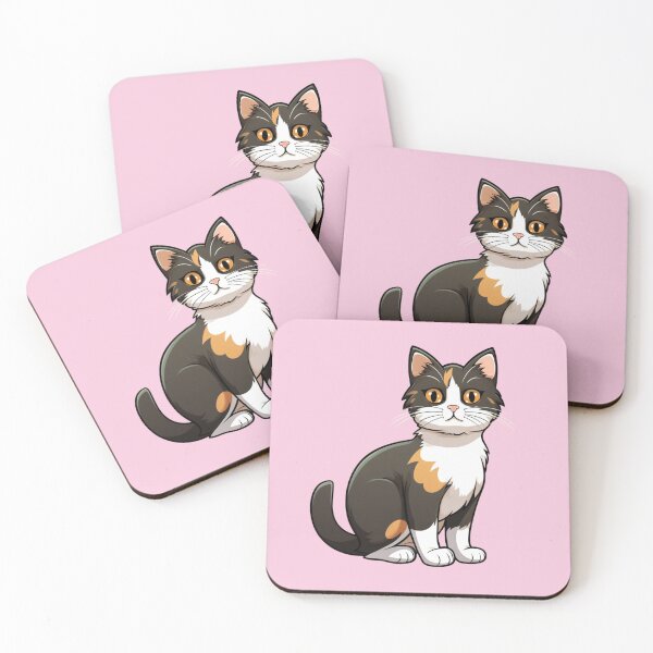 Item preview, Whiskered Charm: Adorable Calico Cat Artistry designed and sold by AlienSkinEyes.
