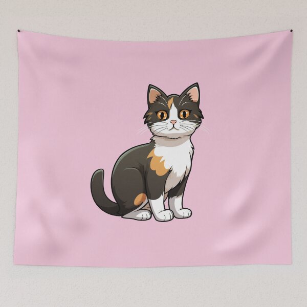 Item preview, Whiskered Charm: Adorable Calico Cat Artistry designed and sold by AlienSkinEyes.
