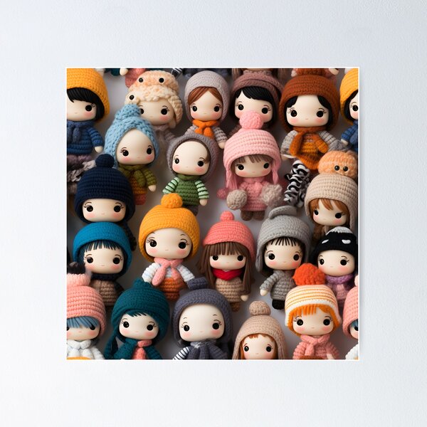 Item preview, Intricately Crocheted Collectible Exquisite Amigurumi Creations designed and sold by AlienSkinEyes.