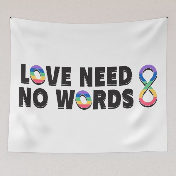 Item preview, Love need no words (4) designed and sold by yphien.