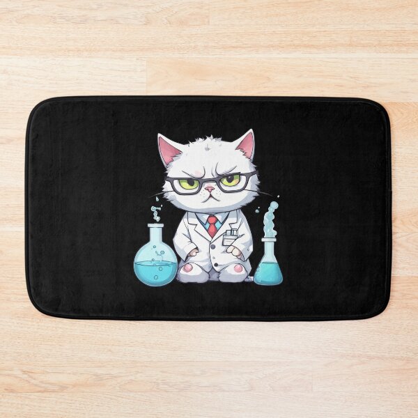 Item preview, Chemistry Teacher Cat designed and sold by Ridaelb.