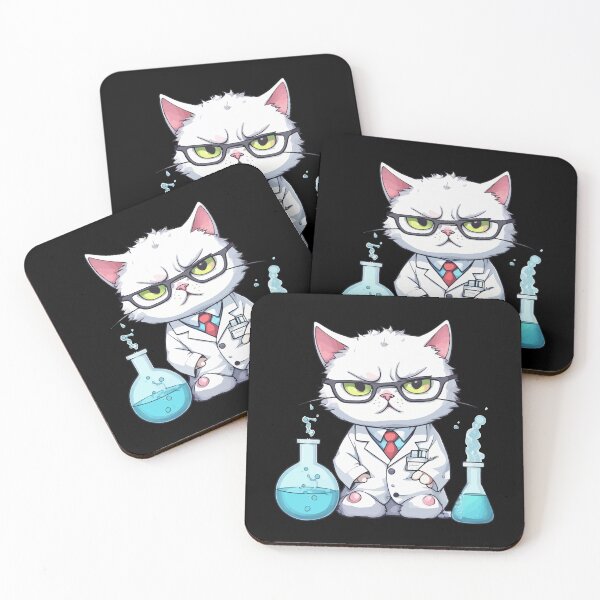 Item preview, Chemistry Teacher Cat designed and sold by Ridaelb.