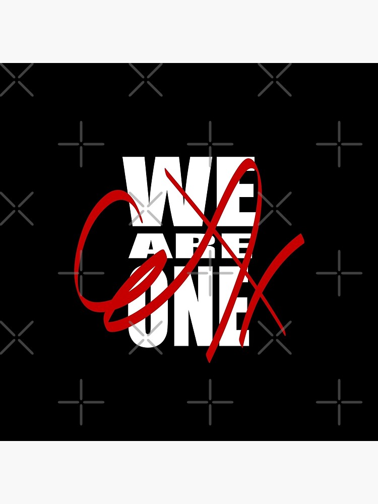 Thumbnail 2 of 2, Tote Bag, We Are One (in white) designed and sold by ANGELSONLY.