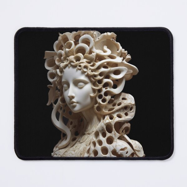 Item preview,  La Jeune Fille Sophistiquee in Marble: Fractal Tribute to Brancusi designed and sold by AmazingLab.