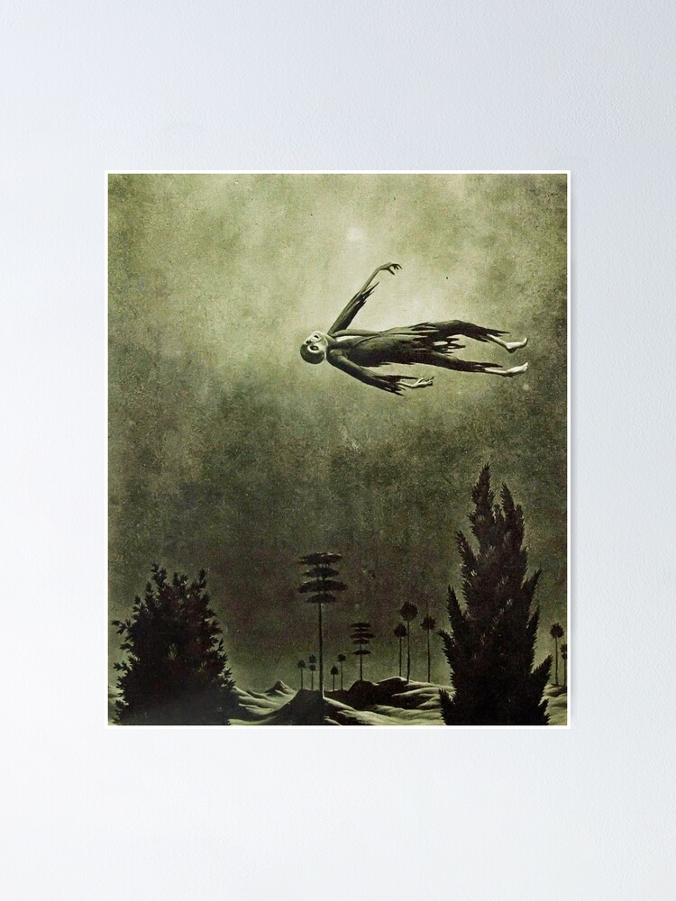 Ghost over the trees, by Franz Sedlacek