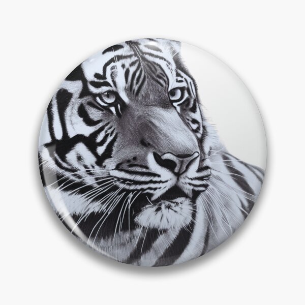 Item preview, Amur Tiger Face - Endangered Species designed and sold by IguaranDesign.