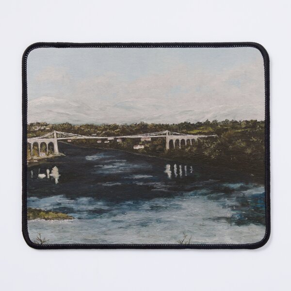 Item preview, Menai Strait Bridge designed and sold by mrsctlandscapes.