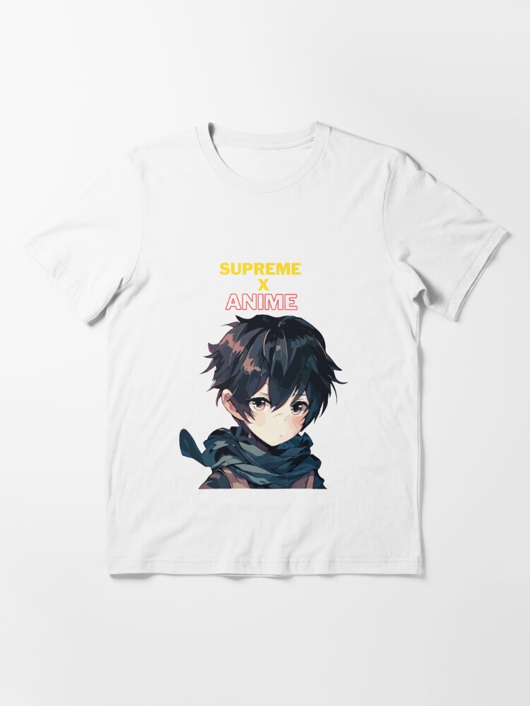 Supreme X Anime Shirt Essential T Shirt