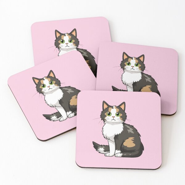 Item preview, Whiskered Charm: Adorable Calico Cat Artistry designed and sold by AlienSkinEyes.