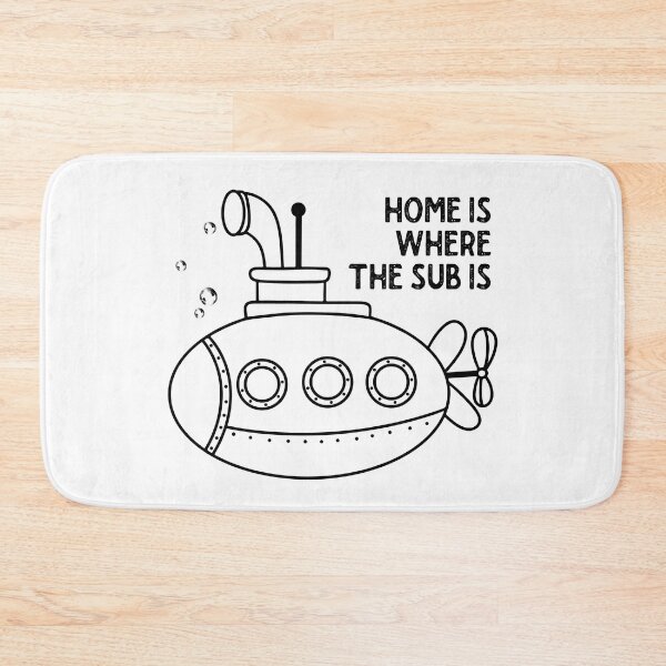 Item preview, Submarine Lover Gift: Home Is Where The Sub Is designed and sold by kcaandwu.